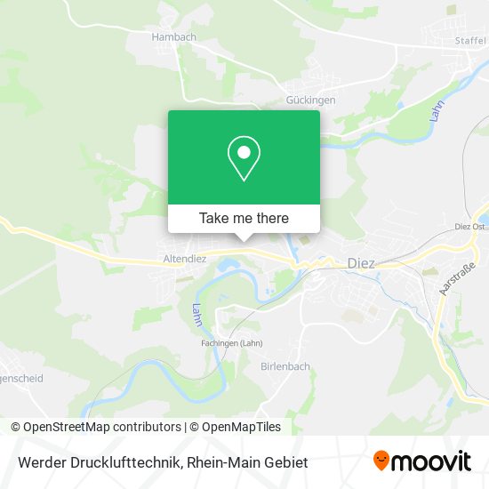 Werder Drucklufttechnik map