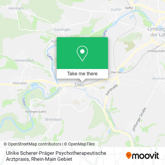 Ulrike Scherer-Präger Psychotherapeutische Arztpraxis map