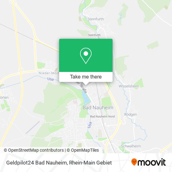 Карта Geldpilot24 Bad Nauheim