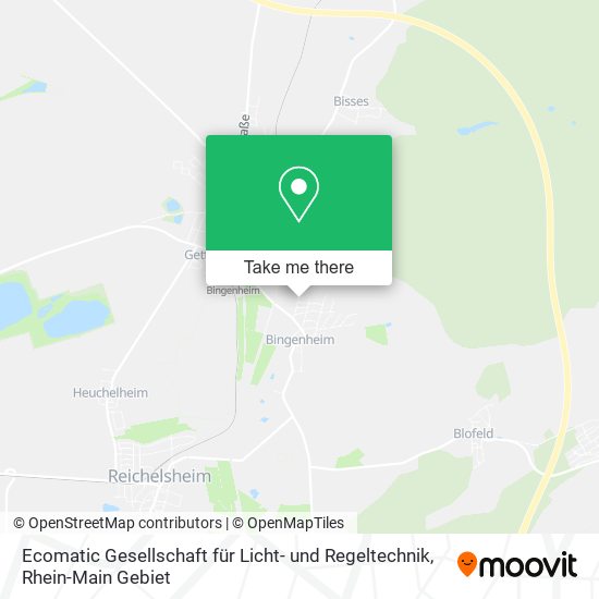 Ecomatic Gesellschaft für Licht- und Regeltechnik map