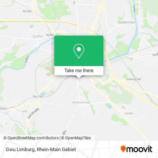 Gwu Limburg map