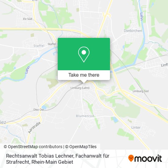 Rechtsanwalt Tobias Lechner, Fachanwalt für Strafrecht map