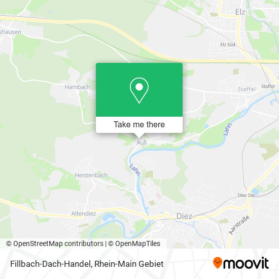 Fillbach-Dach-Handel map