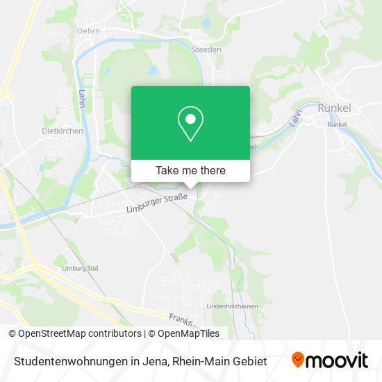 Studentenwohnungen in Jena map