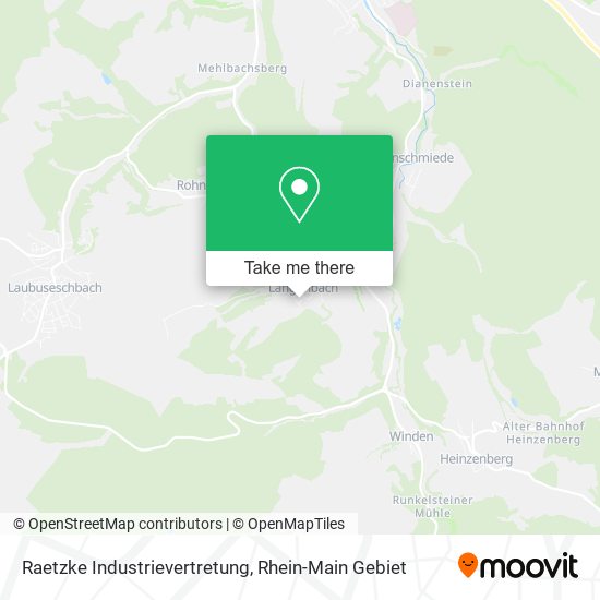 Карта Raetzke Industrievertretung