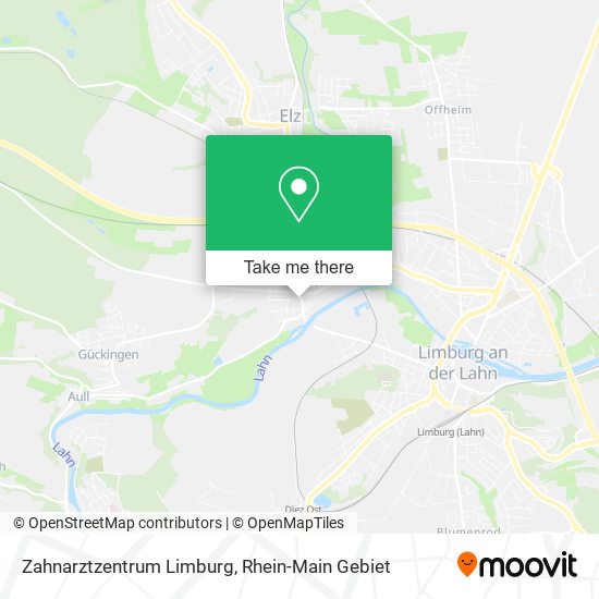 Zahnarztzentrum Limburg map