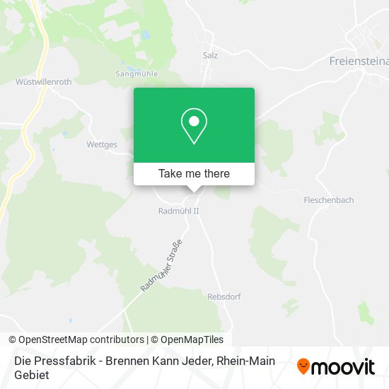 Die Pressfabrik - Brennen Kann Jeder map