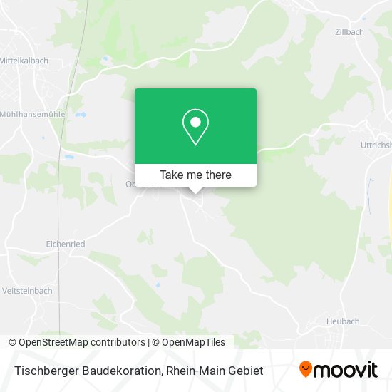 Tischberger Baudekoration map