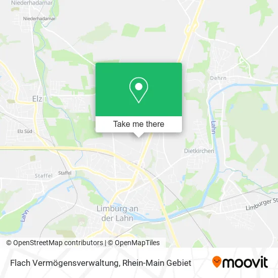 Карта Flach Vermögensverwaltung