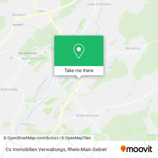 Карта Cs Immobilien Verwaltungs