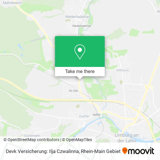 Devk Versicherung: Ilja Czwalinna map