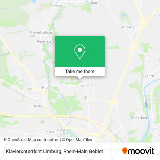 Klavierunterricht Limburg map