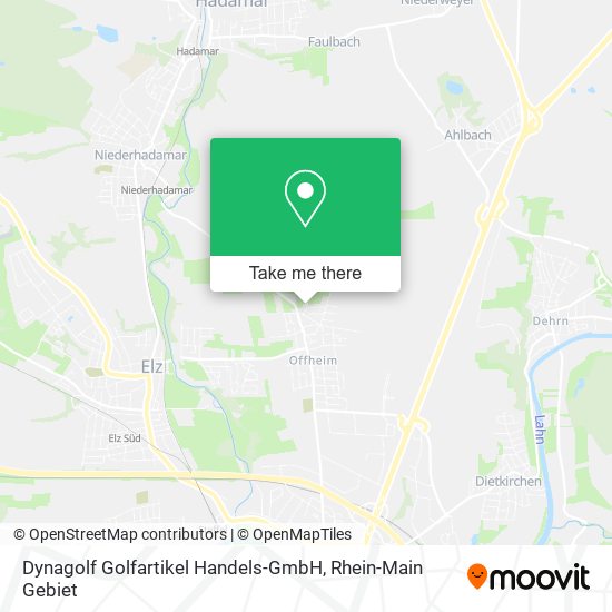 Dynagolf Golfartikel Handels-GmbH map