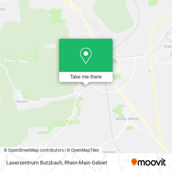 Laserzentrum Butzbach map