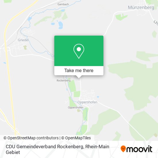 CDU Gemeindeverband Rockenberg map