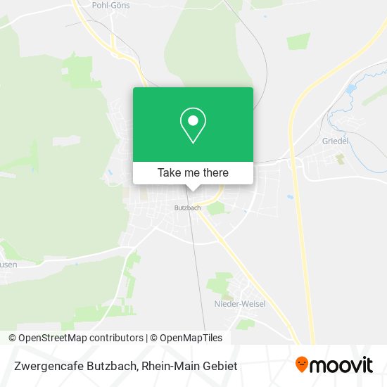 Zwergencafe Butzbach map