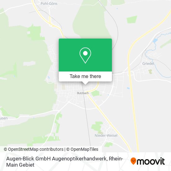 Augen-Blick GmbH Augenoptikerhandwerk map