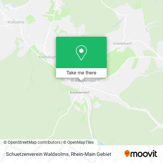 Schuetzenverein Waldsolms map