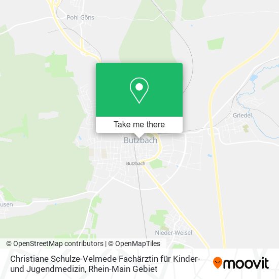 Christiane Schulze-Velmede Fachärztin für Kinder- und Jugendmedizin map