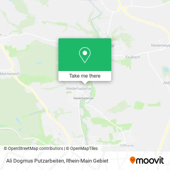 Карта Ali Dogmus Putzarbeiten