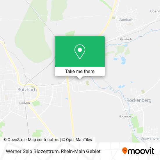 Werner Seip Biozentrum map