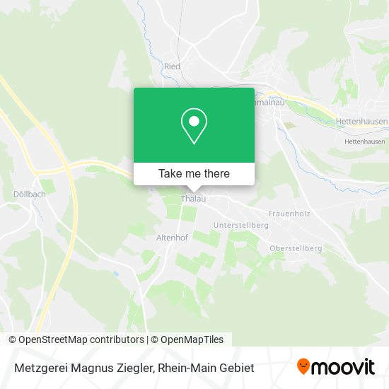 Metzgerei Magnus Ziegler map
