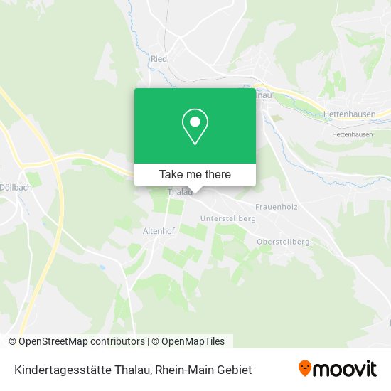 Kindertagesstätte Thalau map