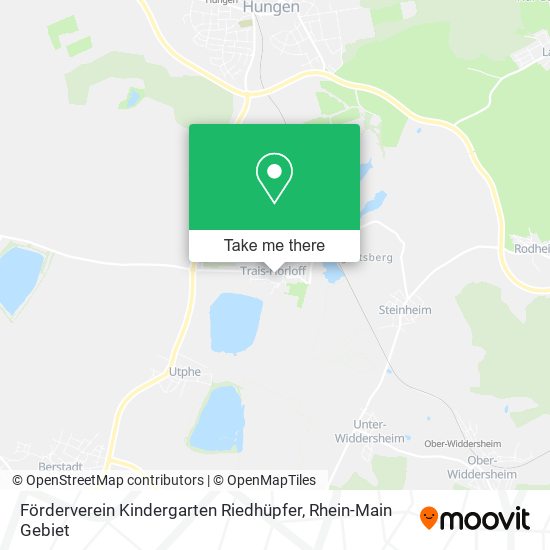 Förderverein Kindergarten Riedhüpfer map
