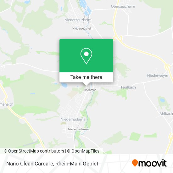 Nano Clean Carcare map