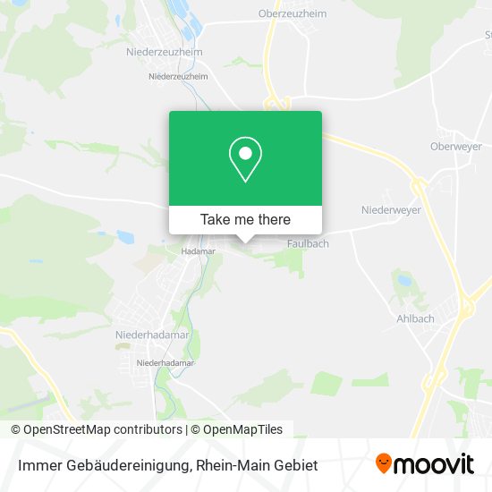 Immer Gebäudereinigung map