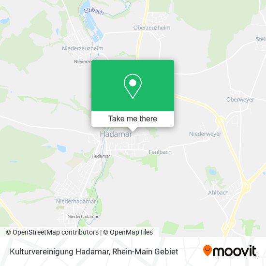 Kulturvereinigung Hadamar map