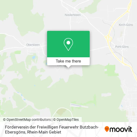 Förderverein der Freiwilligen Feuerwehr Butzbach-Ebersgöns map