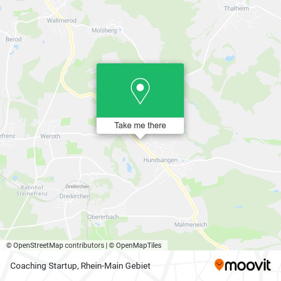 Coaching Startup map