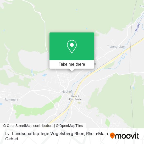 Lvr Landschaftspflege Vogelsberg Rhön map
