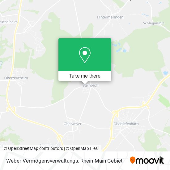 Weber Vermögensverwaltungs map