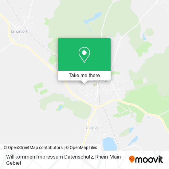 Willkommen Impressum Datenschutz map