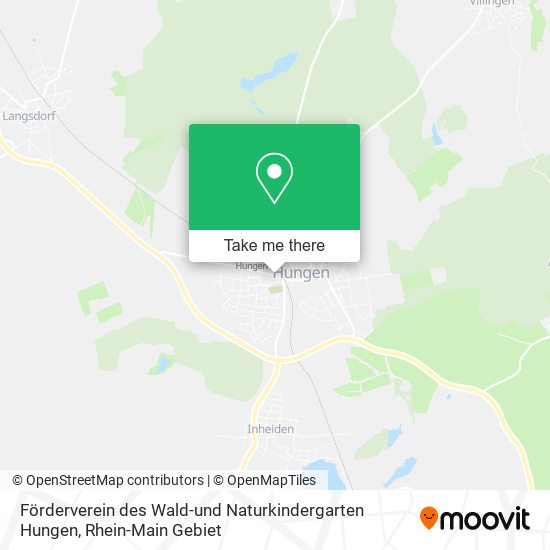 Förderverein des Wald-und Naturkindergarten Hungen map