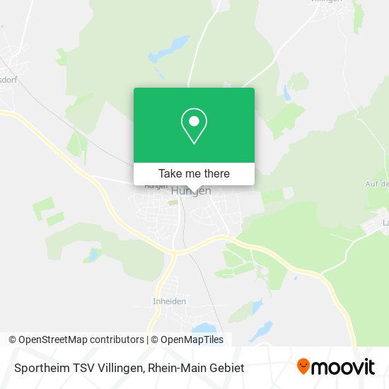 Sportheim TSV Villingen map