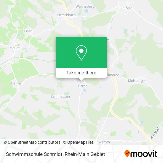 Schwimmschule Schmidt map