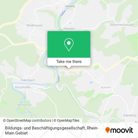 Bildungs- und Beschäftigungsgesellschaft map