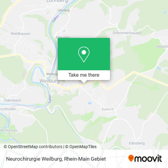 Neurochirurgie Weilburg map