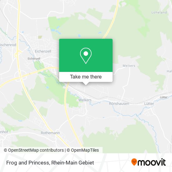 Карта Frog and Princess