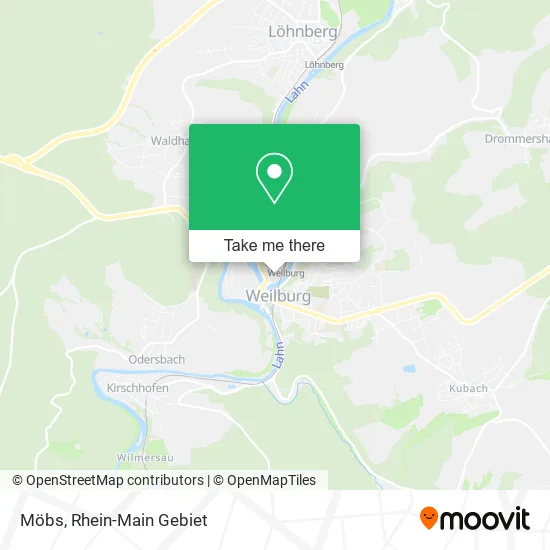 Карта Möbs