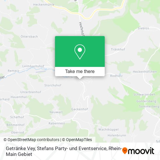 Getränke Vey, Stefans Party- und Eventservice map
