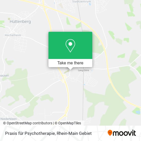 Praxis für Psychotherapie map