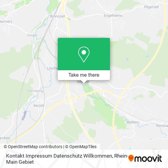 Kontakt Impressum Datenschutz Willkommen map