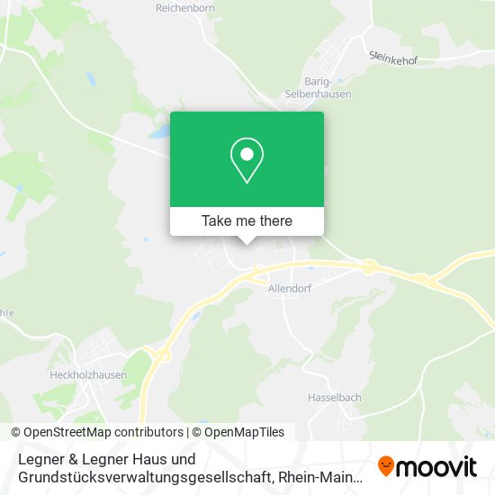 Legner & Legner Haus und Grundstücksverwaltungsgesellschaft map