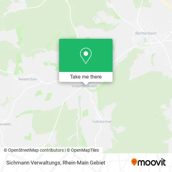 Карта Sichmann Verwaltungs