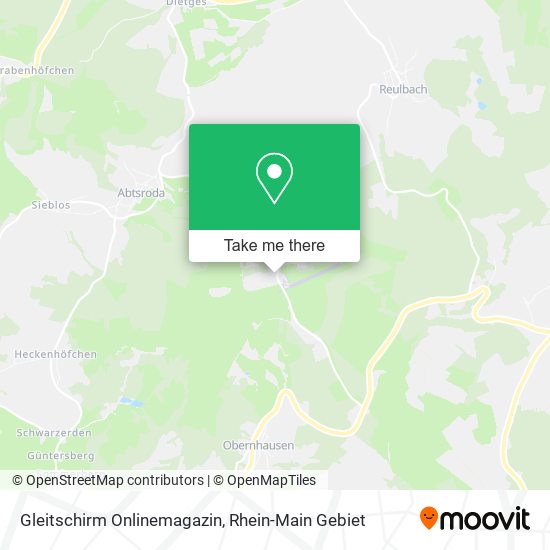 Gleitschirm Onlinemagazin map