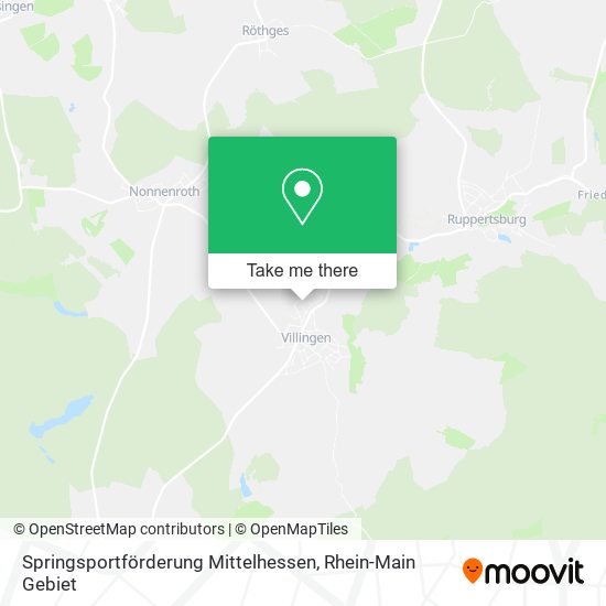 Springsportförderung Mittelhessen map